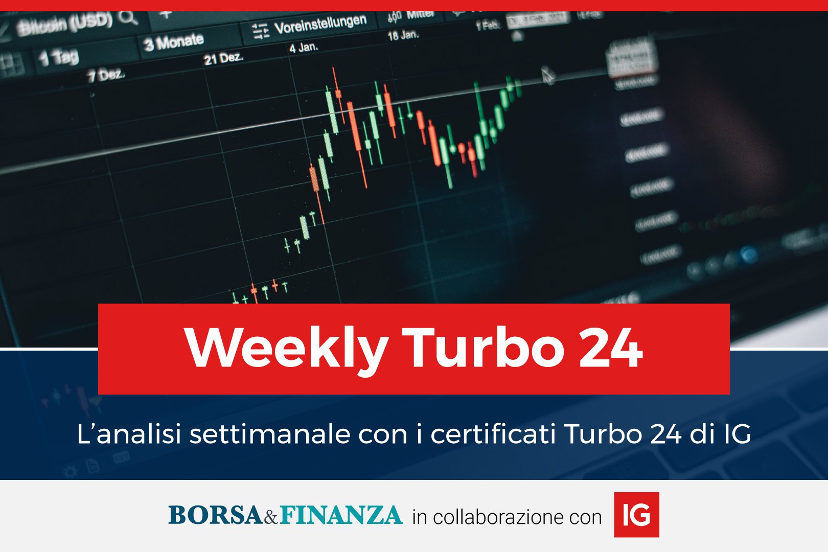 L'analisi settimanale con i certificati Turbo 24 di IG